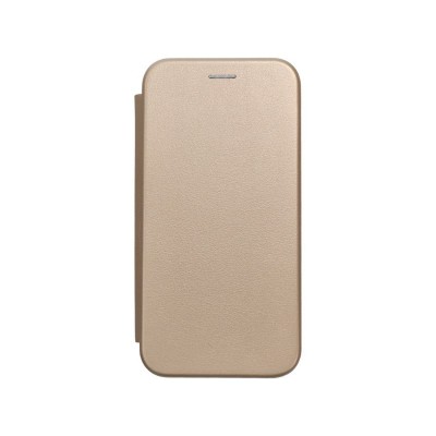 Husa Samsung Galaxy S23 FE, Tip Carte cu Magnet, Piele Ecologica, Gold